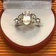 Серебряное кольцо с природным фенакитом - уральским алмазом. Кольца. OLVIKSOL JEWELRY STORE. Ярмарка Мастеров.  Фото №5