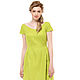 Order Boho Apple dress made from 100% linen. etnoart. Livemaster. . Dresses Фото №3