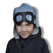 Детская шапка ушанка для мальчиков и девочек