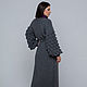 A long dark gray cardigan. Cardigans. SHAPAR - knitting clothes. Online shopping on My Livemaster.  Фото №2