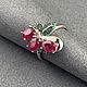 Заказать Кольцо с рубинами 3,2 ct и цаворитами. AMG. Ярмарка Мастеров. . Кольца Фото №3