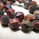 Jasper Picasso beads 10mm. Beads1. Elena (luxury-fittings). Online shopping on My Livemaster.  Фото №2