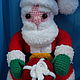 Santa Claus. knitted toy. Christmas souvenir. Stuffed Toys. elenka12. My Livemaster. Фото №6