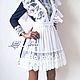 Кружевной фартук "Sylvia" для старших классов. Школьная форма. Little___dress. Ярмарка Мастеров.  Фото №4