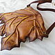 Leather bag maple leaf. Classic Bag. Innela- авторские кожаные сумки на заказ.. My Livemaster. Фото №4
