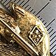 Винтаж: Винтажная  брошь Лист. Броши винтажные. Старинный Будуар. Ярмарка Мастеров.  Фото №5