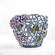 Planters for orchids lilacs. Pots1. Elena Zaychenko - Lenzay Ceramics. Online shopping on My Livemaster.  Фото №2
