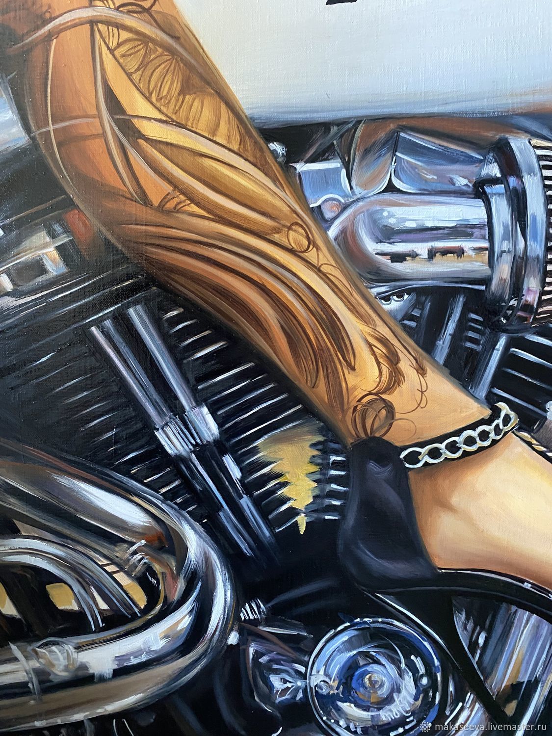 Картина маслом «My life» 60х80 художник Чернова Ольга купить в интернет ...