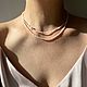Чокер из опала. Чокер из жемчуга. Бусы из жемчуга. Чокер. 4NADYA Jewelry. Ярмарка Мастеров.  Фото №12