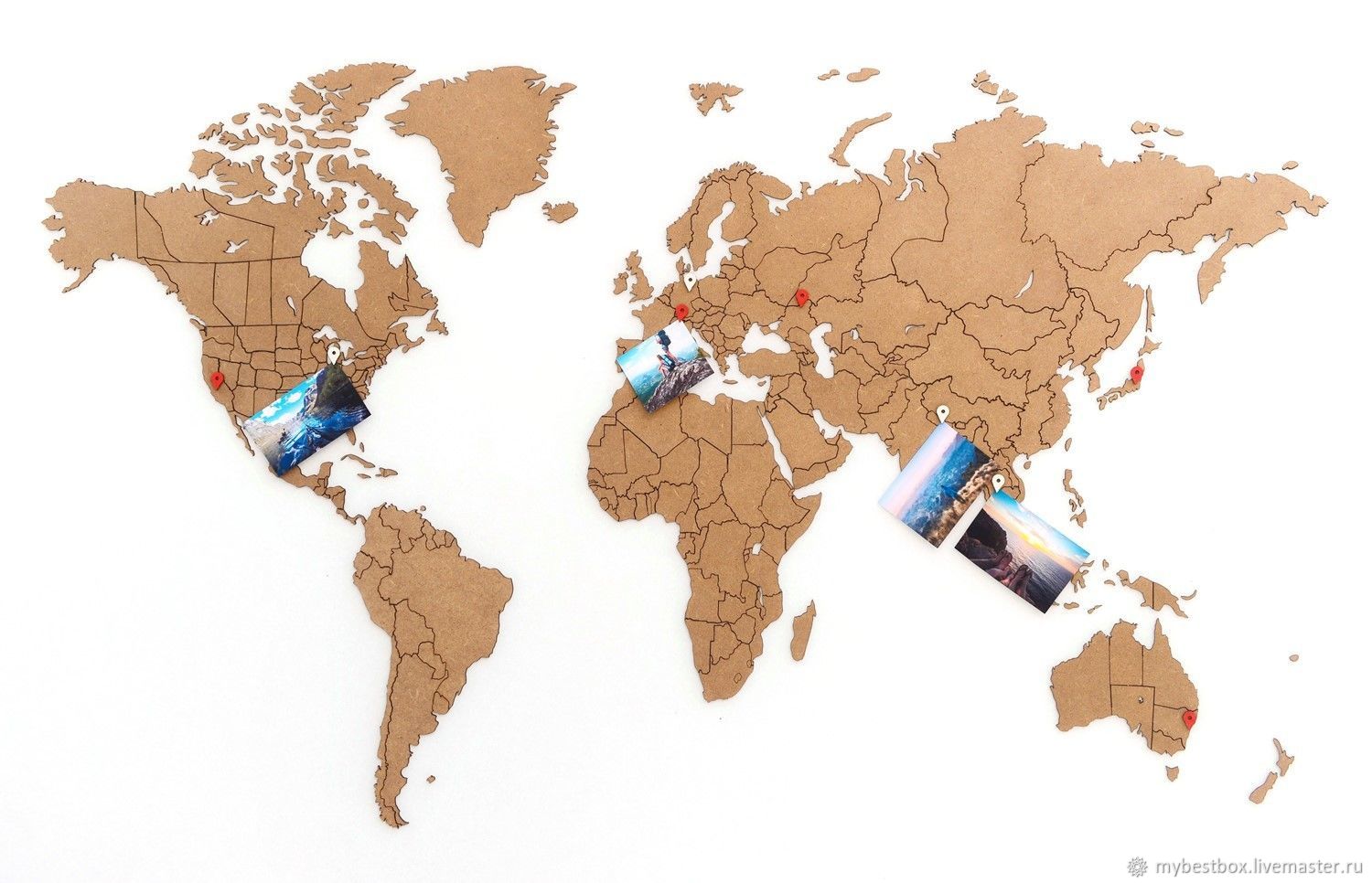 Пазл «Карта мира» BASE 100х60 см, Скульптуры, Москва,  Фото №1