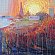 Oil painting. The sunset at the edge of the world, Pictures, Moscow,  Фото №1