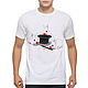 Cotton T-shirt 'Don't Believe Cute Rabbits', T-shirts and undershirts for men, Moscow,  Фото №1