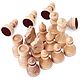 Order Kineshma Chess Pieces WoodGames. H-Present more, than a gift!. Livemaster. . Chips and dice Фото №3