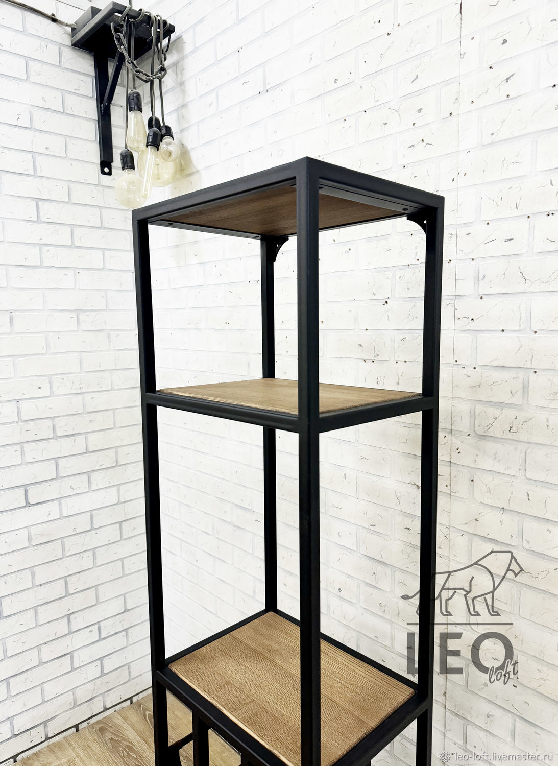Винный стеллаж в стиле лофт LF-920 на заказ в интернет-магазине Ярмарка ...