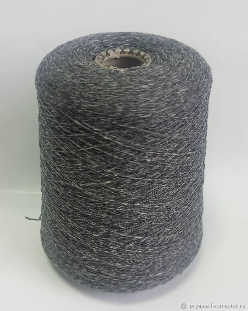 Твид Grignasko,art. Pura Lana(меринос),Италия.Цвет-серо-белый меланж ...