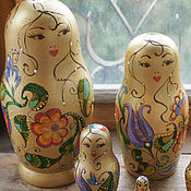 Русский стиль handmade. Livemaster - original item Golden Doll with fabulous colors.. Handmade.