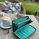 The wallet is made of Python skin. Wallets. Exotiq Python - Mir Ekzotiki. My Livemaster. Фото №4