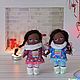 Dolls and dolls: textile doll Dark-skinned angel. Dolls. Dolltime 14. Online shopping on My Livemaster.  Фото №2