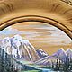 Panels of cedar Mountain landscape Ecouvrir. Pictures. Original painted Souvenirs and gift. My Livemaster. Фото №4