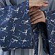  Пыльник-платье двухстороннее "Теннисисты". Плащи. Look&sok sochniy brand. Ярмарка Мастеров.  Фото №6