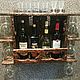 Shelf for wine No. №2. Shelves. Izderevjashki. Online shopping on My Livemaster.  Фото №2