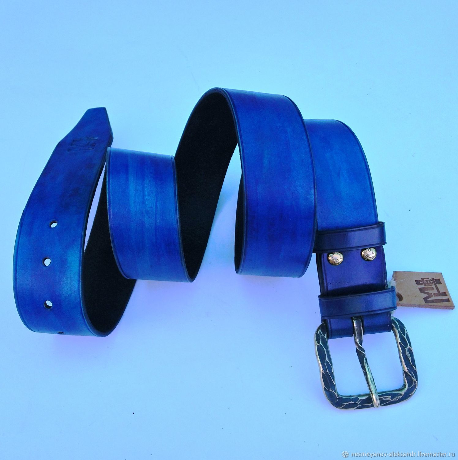 Ремень для джинсов в интернет-магазине Ярмарка Мастеров по цене 3600 ...