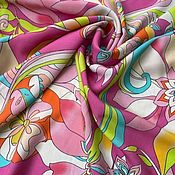 Материалы для творчества handmade. Livemaster - original item Fabric: Viscose by Emilio Pucci. Handmade.