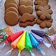 Order Gingerbread for painting 15pcs. cookiezanna. Livemaster. . Gingerbread Cookies Set Фото №3