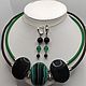 Set 'Tarhun' of agates, Jewelry Sets, Moscow,  Фото №1