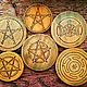 Witchcraft Pentacles-witch Circles, Altar of Esoteric, Shahovskaya,  Фото №1