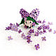 Handmade toys. lilac! Collection ' Flower hedgehogs!'. Stuffed Toys. Cross stitch and beads!. My Livemaster. Фото №6