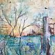 Spring without borders, mix media, textured collage. Pictures. Natalia Gukova Mixed Media Art. My Livemaster. Фото №6
