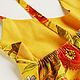 Пижама женская: " Аленький цветочек" на золоте. Комбинации. AKSILS. Интернет-магазин Ярмарка Мастеров.  Фото №2