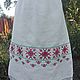 The traditional apron embroidered. Costumes3. MARUSYA-KUZBASS (Marusya-Kuzbass). Online shopping on My Livemaster.  Фото №2