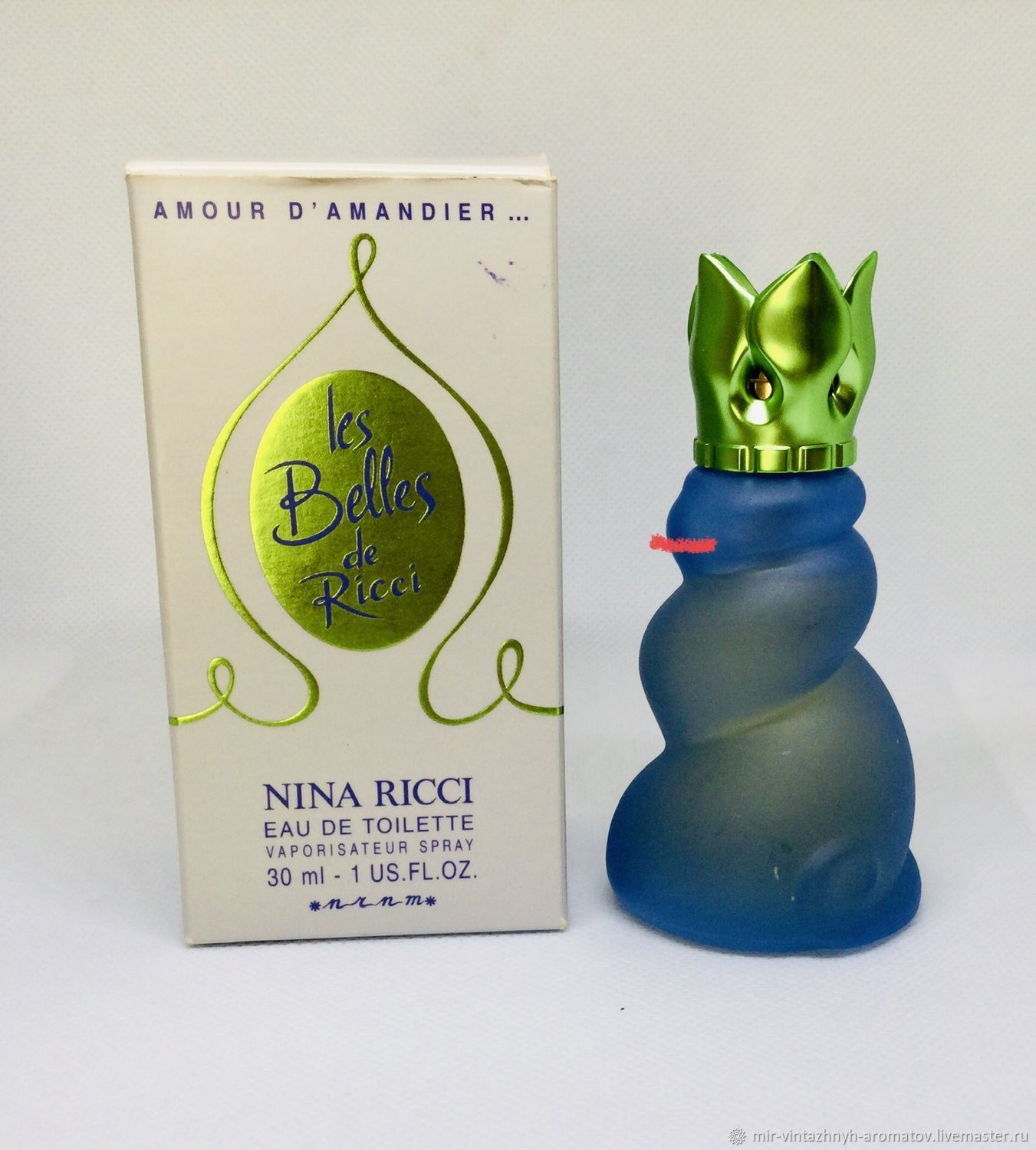 Les Belles De Ricci Amour D'Amandier EDT Spray 1.7 Oz. Refillable By