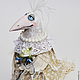Белая ворона  авторская кукла из ладолла 25см, Куклы и пупсы, Новосибирск,  Фото №1