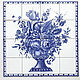 Order Tiles and tiles: apron for Azuleju kitchen. ArtFlera (artflera). Livemaster. . Tile Фото №3