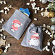 Gift bag Dwarfs, snowmen, bears, penguins. Gift pouch. Soap-making workshop. Online shopping on My Livemaster.  Фото №2