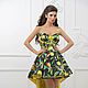 cascading dress lemon, Dresses, Moscow,  Фото №1