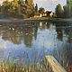 Order Summer landscapes paintings Russian landscape river landscape. paintmart (oikos). Livemaster. . Pictures Фото №3