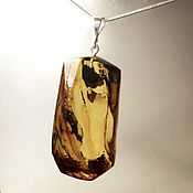 Украшения handmade. Livemaster - original item Very large pendant made of natural Baltic amber(500). Handmade.