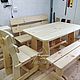Комплект деревянной мебели для бани (130см.), Сауны и бани, Щелково,  Фото №1