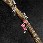 Украшения handmade. Livemaster - original item Suspension Of Sakura. Handmade.