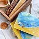 Craft soap 'Sea' handmade blue, Soap, Novye Burasy,  Фото №1