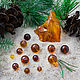 Ball-amber12 mm-Cognac color-Drilled - Real. Beads1. Amber boutique Erika. My Livemaster. Фото №5
