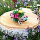 Handmade toys. Butterfly! Collection ' Flower hedgehogs!'. Amigurumi dolls and toys. Cross stitch and beads!. Online shopping on My Livemaster.  Фото №2