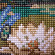 Embroidery hand painting of Water Lilies (almost by Monet). Pictures. valiamoro (valiamoro). My Livemaster. Фото №5
