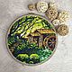 Cross-stitch Watermill in the forest, Pictures, Chelyabinsk,  Фото №1