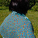 Order Shawls: Bactus, Kerchief, Double-Sided, Made Of Cotton, Textile, Eco. Svetlana Textile Bags Backpacks. Livemaster. . Shawls1 Фото №3