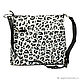 Bag genuine leather 'Snow leopard'. Classic Bag. bags.linny. Online shopping on My Livemaster.  Фото №2